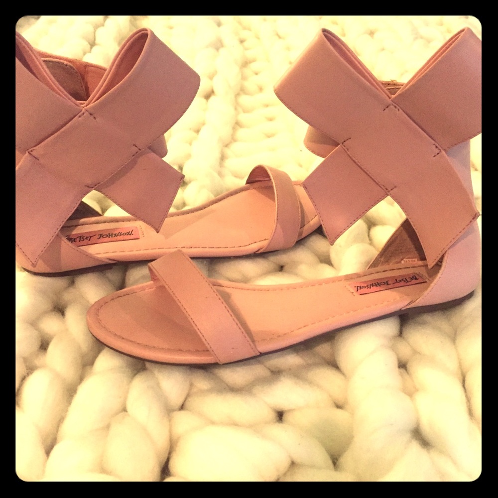 Betsey Johnson “flavour” Sandals, 7.5